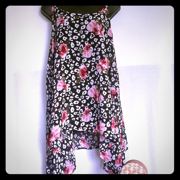torrid Tops - Torrid Plus Size 1 Floral Print Sleeveless Top.